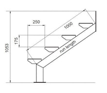 Load image into Gallery viewer, HARDAZ 4 Step Stringers