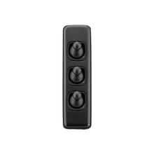 Load image into Gallery viewer, 3 GANG FLAT PLATE TOGGLE SWITCHES - W30MM