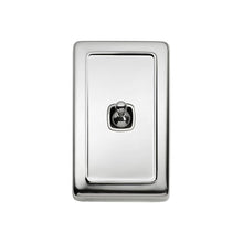 Load image into Gallery viewer, TRADCO 1 GANG FLAT PLATE TOGGLE SWITCHES - W72MM