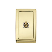 Load image into Gallery viewer, TRADCO 1 GANG FLAT PLATE TOGGLE SWITCHES - W72MM