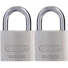 Load image into Gallery viewer, ABUS P/LOCK 64TI/30 TWIN DP 64TI30TWINSC