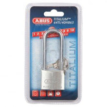 Load image into Gallery viewer, ABUS P/LOCK 64TI/40HB/63 KD DP 64TI40HB63C