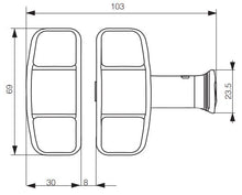 Load image into Gallery viewer, Trio Side Pull Gate Latch