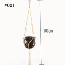 Load image into Gallery viewer, handmade macrame plant hanger flower /pot hanger