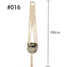 Load image into Gallery viewer, handmade macrame plant hanger flower /pot hanger