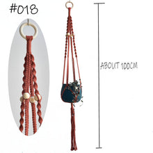 Load image into Gallery viewer, handmade macrame plant hanger flower /pot hanger