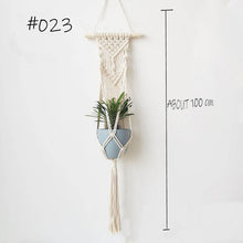 Load image into Gallery viewer, handmade macrame plant hanger flower /pot hanger