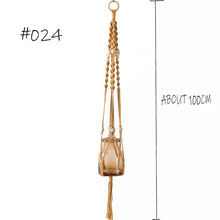 Load image into Gallery viewer, handmade macrame plant hanger flower /pot hanger