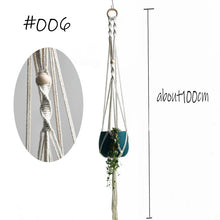 Load image into Gallery viewer, handmade macrame plant hanger flower /pot hanger