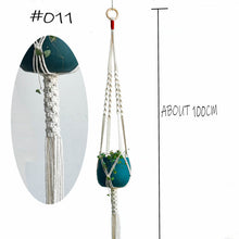 Load image into Gallery viewer, handmade macrame plant hanger flower /pot hanger