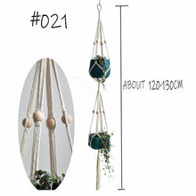 Load image into Gallery viewer, handmade macrame plant hanger flower /pot hanger