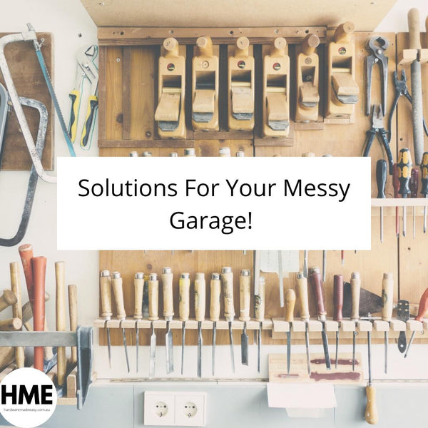 Solutions For Your Messy Garage!