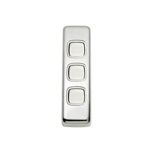 Load image into Gallery viewer, TRADCO 3 GANG FLAT PLATE ROCKER SWITCHES - W30MM
