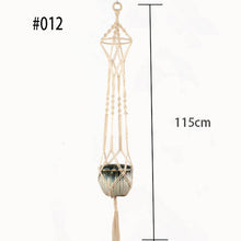Load image into Gallery viewer, handmade macrame plant hanger flower /pot hanger
