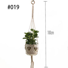 Load image into Gallery viewer, handmade macrame plant hanger flower /pot hanger
